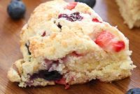 Summer Berry Scones