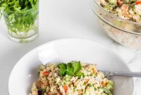 Mediterranean Quinoa Chicken Bowl