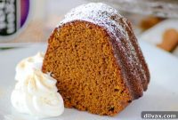 Autumn Chai Pumpkin Cake