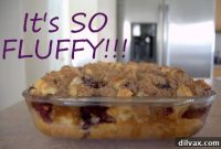 Blueberry French Toast Casserole