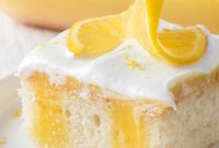 Sunshine Lemon Cloud Cake