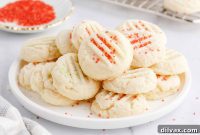 Pillowy Whipped Shortbread