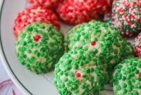 Sparkling Christmas Confetti Cookies
