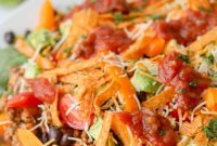 Southwest Chicken Fiesta Salad