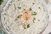 Fragrant Coconut Rice