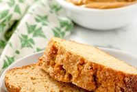 Golden Peanut Butter Quick Bread