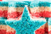 Red, White & Blue Krispie Stars