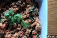 Spinach Tomato Quinoa Power Bowl