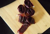 Strawberry Blueberry Pomegranate Fruit Ribbons