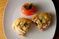 Prosciutto Mozzarella Panini with Fresh Tomato and Basil