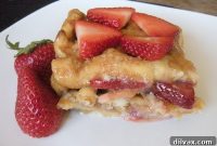 Oven-Kissed Strawberry Waffles