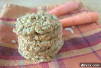 Spiced Oatmeal Carrot Cookies