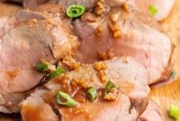 Sticky Asian Glazed Pork Tenderloin
