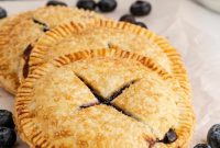 Sweet Air Fryer Blueberry Pockets