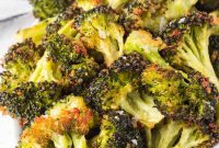 Crispy Parmesan Roasted Broccoli