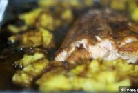 Honey-Glazed Salmon with Caramelized Pineapple