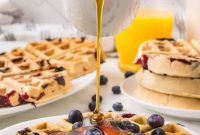 Blueberry Bliss Waffles