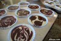 Decadent Blackberry Swirl Cheesecake Cupcakes