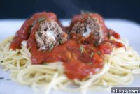Mozzarella Surprise Meatballs