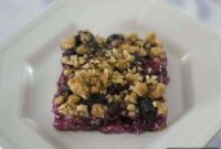 Zesty Lemon Blueberry Cheesecake Squares