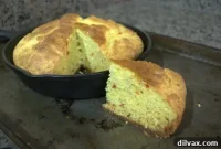Sweet and Savory Red Pepper Cornbread