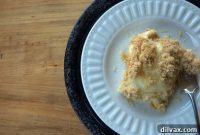 Zesty Lemon Cream Crumb Dessert