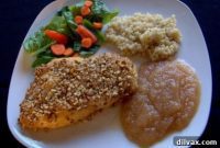 Savory Mustard Pecan Chicken