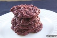 Baking Red Velvet Chocolate Chip Cookies on Day 298