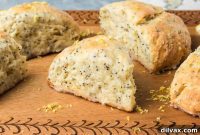 Sun-Kissed Lemon Poppy Seed Scones