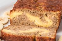 Cream Cheese Swirl Banana Bread