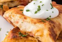 Simple Chicken Quesadillas