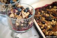 Sunrise Blueberry Baked Oats