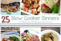 25 Effortless Slow Cooker Dinners