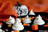 Haunted Meringue Kisses