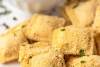 Golden-Crusted Baked Ravioli