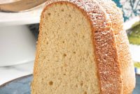 Golden Maple Cloud Cake