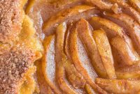 Rustic Cinnamon Pear Tart