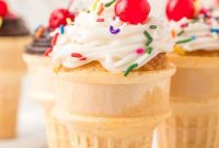 Sweet Cone Cupcakes