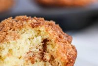 Effortless Cinnamon Streusel Muffins