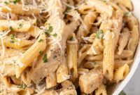 Creamy Chicken and Mushroom Pasta