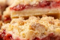 Luscious Strawberry Bars