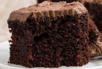 Velvet Buttermilk Chocolate Cake