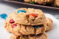 Ultimate Peanut Butter M&M Cookies