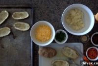 Zesty Lime Sour Cream Potato Skins