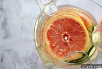 Grapefruit Cucumber Infusion
