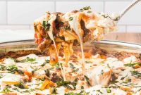 One-Pan Spinach Lasagna