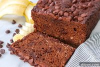 Decadent Double Chocolate Banana Loaf