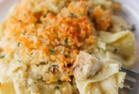 Creamy Chicken Noodle Bake
