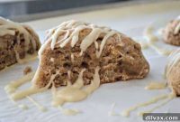 Maple-Glazed Apple Cinnamon Scones