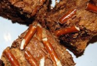 Salty-Sweet Chocolate Peanut Butter Pretzel Brownies